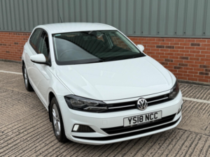 2018 Volkswagen Polo 1.0 Tsi Se Euro 6 (s/s) 5dr in White — image 4