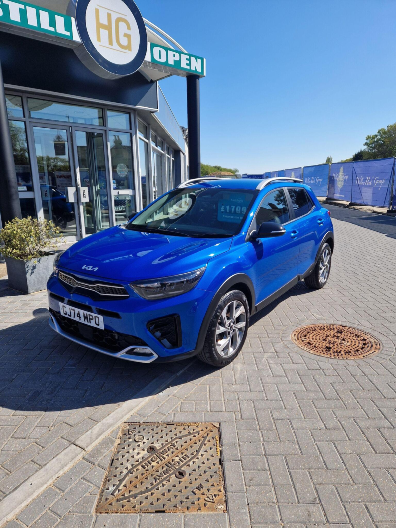 2024 Kia Stonic 1.0 T-Gdi Mhev Gt-Line S Euro 6 (s/s) 5dr in Blue — image 1