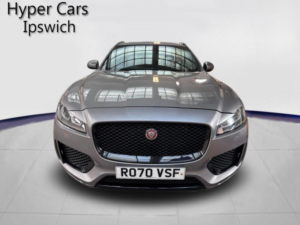 2020 Jaguar F-Pace 2.0 D180 Chequered Flag Auto AWD Euro 6 (s/s) 5dr in Grey — image 2