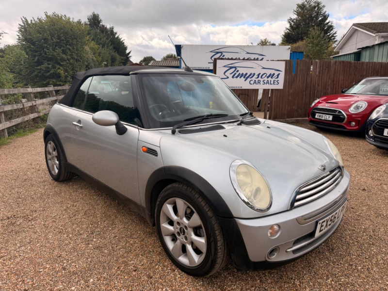 2006 MINI Convertible 1.6 Cooper Euro 3 2dr in Silver — image 1