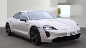 2021 Porsche Taycan Performance Plus 93.4kwh in Beige — image 2