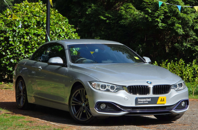 2016 BMW 4 Series 2.0 420d Sport Auto 2dr in Silver — image 1
