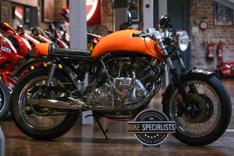 1950 Vincent Rapide Egli Vincent Stunning 1950 Example in Orange — image 1