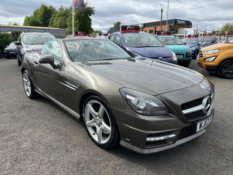 2013 Mercedes-Benz Slk 2.1 Slk250 Cdi Blueefficiency Amg Sport G-Tronic+ Euro 5 (s/s) 2dr in Grey — image 1