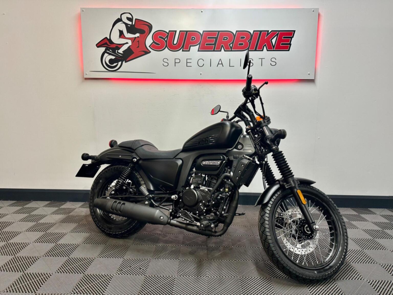 2026 Lexmoto R66s 125 Euro 5 in Black — image 1