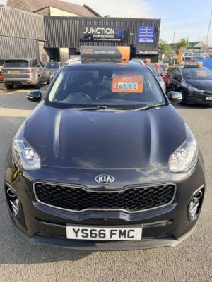 2016 Kia Sportage 1.7 Crdi 2 in Black — image 3