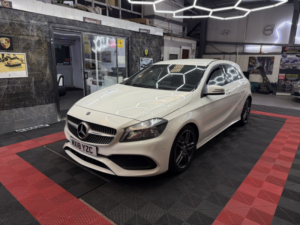 2018 Mercedes-Benz A Class 2.1 A220d Amg Line in White — image 3