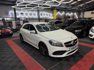 2018 Mercedes-Benz A Class 2.1 A220d Amg Line in White — image 4