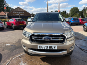 2020 Ford Ranger 2.0 Ecoblue Limited Pickup Double Cab 4dr Diesel Auto 4WD Euro 6 (s/s) (170 Ps) in Silver — image 2