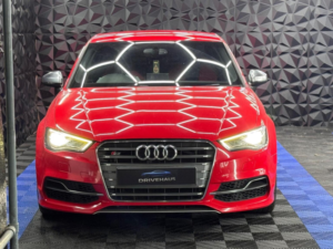 2015 Audi S3 2.0 Tfsi S Tronic Quattro Euro 6 (s/s) 4dr in Red — image 3