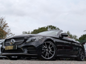 2019 Mercedes-Benz C Class 1.5 C200 Mhev Amg Line (premium) Cabriolet G-Tronic+ Euro 6 (s/s) 2dr in Black — image 6
