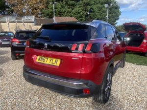 2017 Peugeot 3008 1.2 Puretech Gt Line in Red — image 3