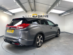 2015 Honda Civic 1.6 I-Dtec Ex Plus Tourer 5dr Diesel Manual Euro 5 (s/s) (120 Ps) in Grey — image 6