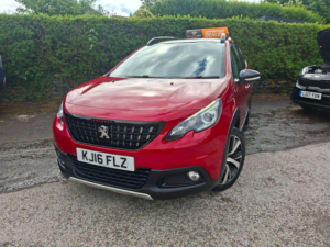 2016 Peugeot 2008 1.6 Bluehdi Gt Line Euro 6 (s/s) 5dr in Red — image 2