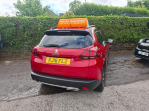 2016 Peugeot 2008 1.6 Bluehdi Gt Line Euro 6 (s/s) 5dr in Red — image 6