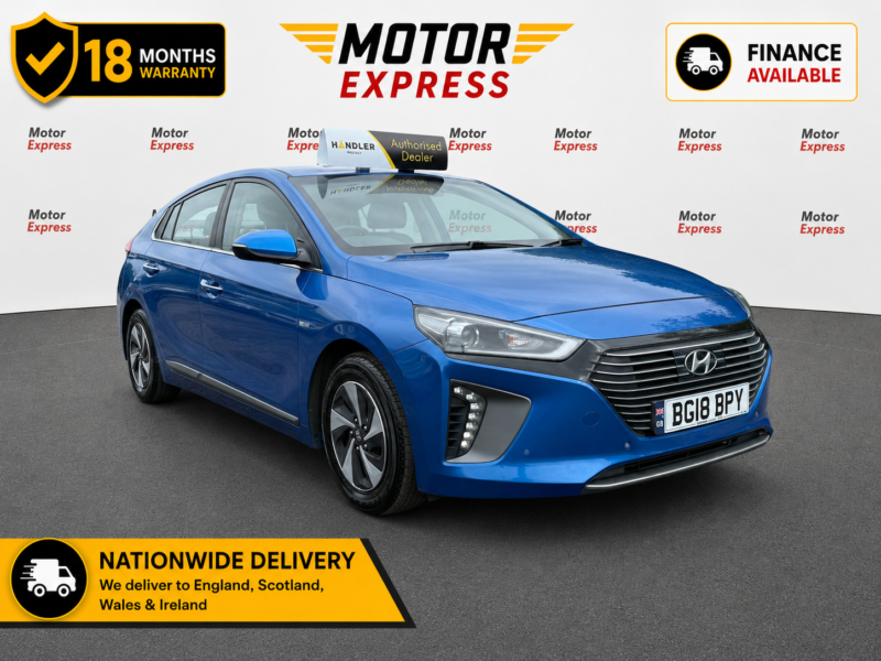 2018 Hyundai Ioniq 1.6 Ioniq Hev Prem Se 1.6 Gdi My18 in Blue — image 1