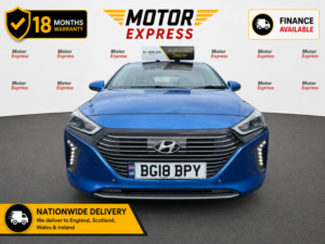 2018 Hyundai Ioniq 1.6 Ioniq Hev Prem Se 1.6 Gdi My18 in Blue — image 3