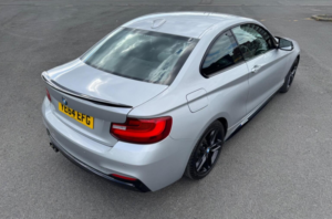 2014 BMW 2 Series 2.0 220d M Sport Euro 6 (s/s) 2dr in Silver — image 4
