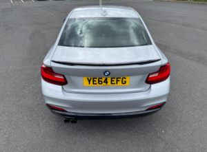 2014 BMW 2 Series 2.0 220d M Sport Euro 6 (s/s) 2dr in Silver — image 6