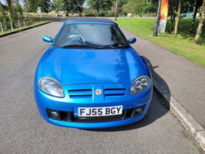 2005 MG Tf 1.8 Spark Se Convertible 2dr Petrol Manual (189 G/km, 134 Bhp) in Blue — image 2