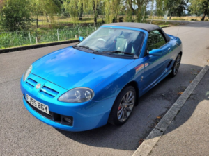2005 MG Tf 1.8 Spark Se Convertible 2dr Petrol Manual (189 G/km, 134 Bhp) in Blue — image 4