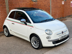 2008 Fiat 500 1.2 Sport Auto Euro 4 3dr in White — image 2