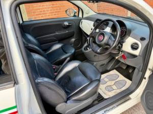 2008 Fiat 500 1.2 Sport Auto Euro 4 3dr in White — image 3