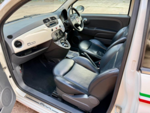 2008 Fiat 500 1.2 Sport Auto Euro 4 3dr in White — image 6