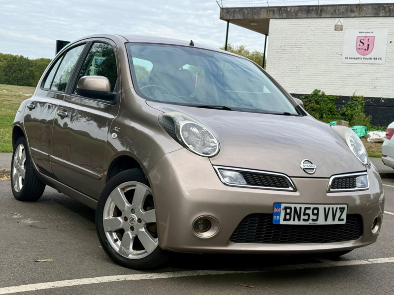 2009 Nissan Micra 1.2 16v N-Tec 5dr in Beige — image 1