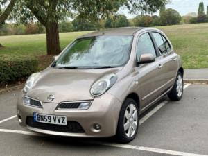 2009 Nissan Micra 1.2 16v N-Tec 5dr in Beige — image 4