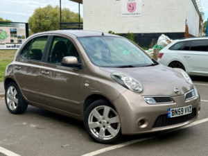 2009 Nissan Micra 1.2 16v N-Tec 5dr in Beige — image 6