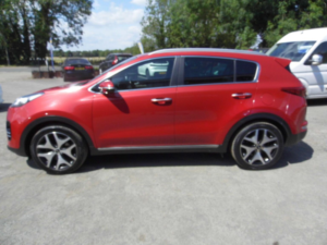 2018 Kia Sportage 1.6 T-Gdi Gt-Line AWD Euro 6 5dr in Red — image 4