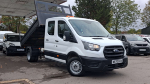 2021 Ford Transit 2.0 350 Ecoblue Leader Chassis Double Cab 4dr Diesel Manual Rwd L3 Euro 6 (s/s) (130 Ps) in White — image 3