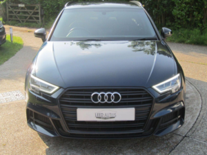 2017 Audi A3 1.5 Tfsi Cod Black Edition Sportback Euro 6 (s/s) 5dr in Blue — image 3