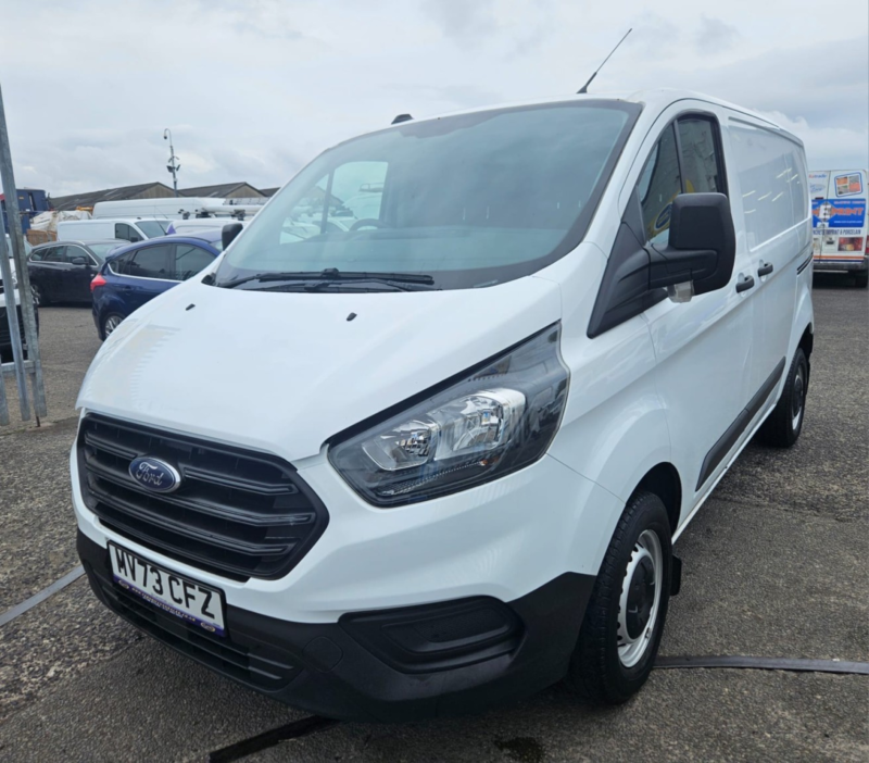 2023 Ford Transit Custom 2.0 Transit Custom Leader Van 280 L1 2.0l Ecoblue 105ps Fwd 6 Speed Manual in White — image 1