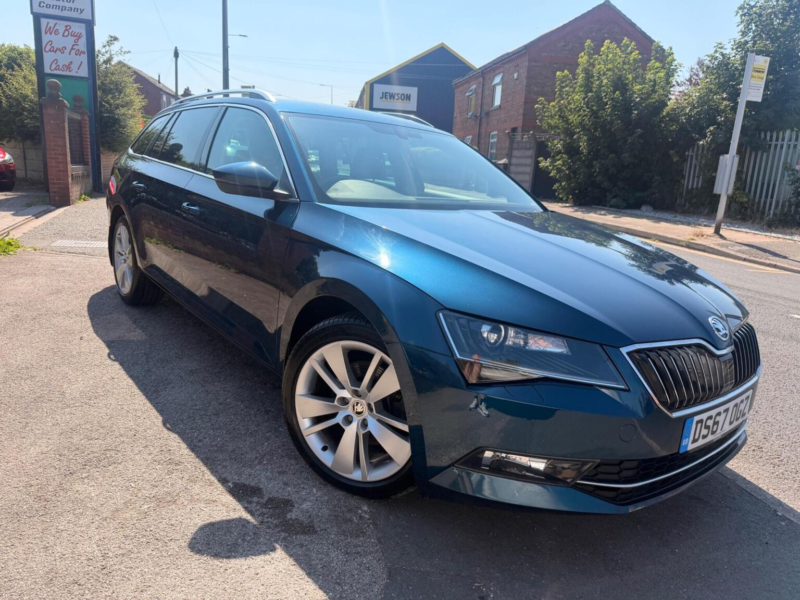 2017 Skoda Superb 2.0 Tdi Se L Executive DSG Euro 6 (s/s) 5dr in Blue — image 1