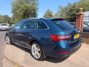 2017 Skoda Superb 2.0 Tdi Se L Executive DSG Euro 6 (s/s) 5dr in Blue — image 6