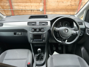 2019 Volkswagen Caddy Maxi 5 SEAT Wheelchair Accessible Disabled Access Vehicle Wav in Blue — image 2