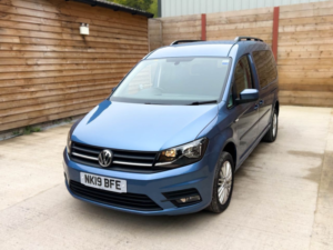 2019 Volkswagen Caddy Maxi 5 SEAT Wheelchair Accessible Disabled Access Vehicle Wav in Blue — image 6