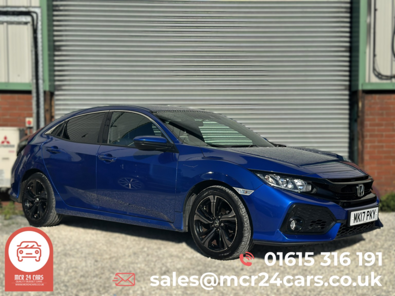 2017 Honda Civic 1.0 Vtec Turbo Sr in Blue — image 1