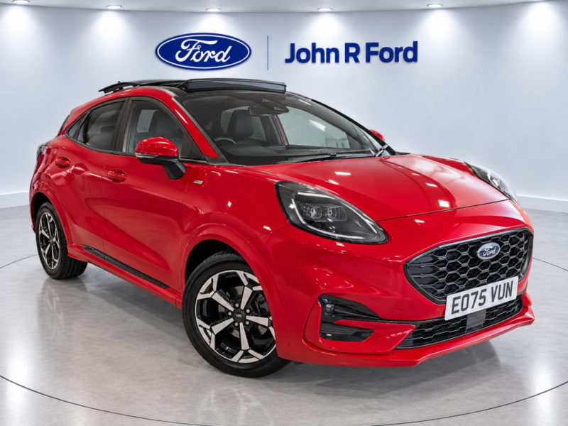 2025 Ford Puma 1.0t 125ps Mhev St-Line in Red — image 1