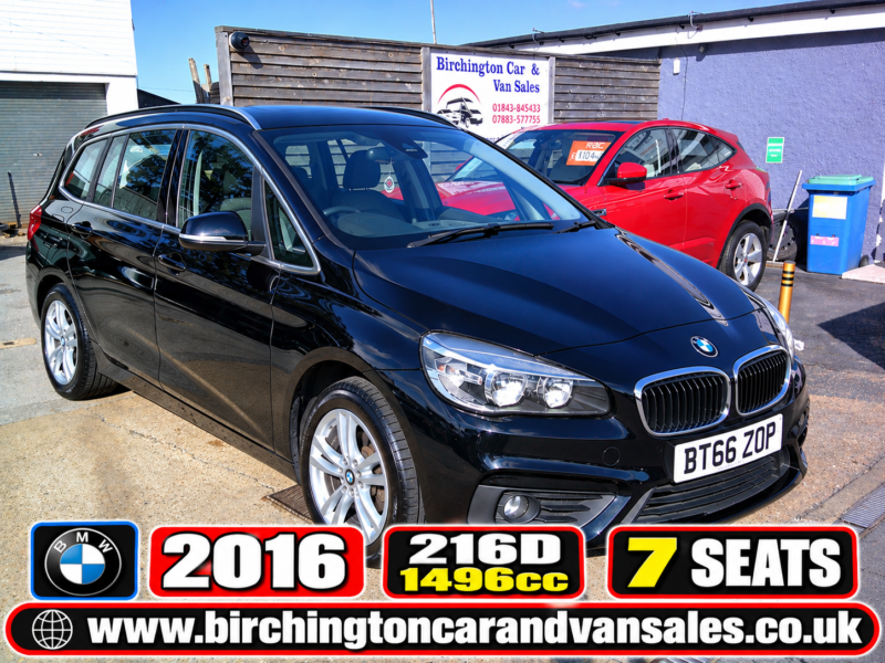2016 BMW 2 Series Gran Tourer 1.5 216d Se Gran Tourer in Black — image 1