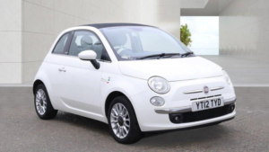 2012 Fiat 500c 1.2 Lounge Euro 5 2dr in White — image 2