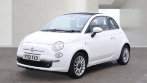 2012 Fiat 500c 1.2 Lounge Euro 5 2dr in White — image 3