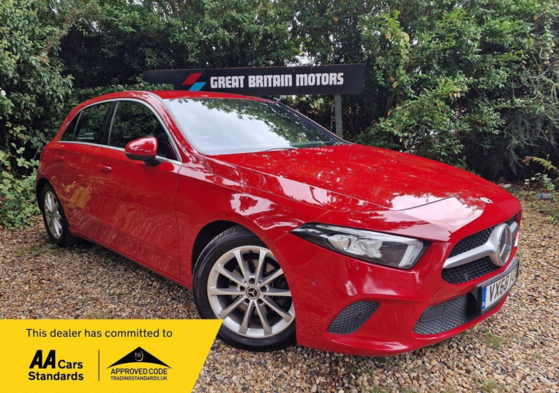2018 Mercedes-Benz A Class 1.5 A180d Sport (executive) 7g-Dct Euro 6 (s/s) 5dr in Red — image 1