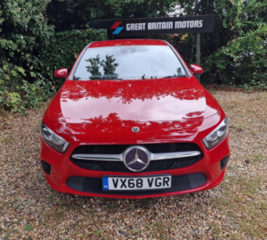 2018 Mercedes-Benz A Class 1.5 A180d Sport (executive) 7g-Dct Euro 6 (s/s) 5dr in Red — image 3