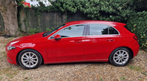 2018 Mercedes-Benz A Class 1.5 A180d Sport (executive) 7g-Dct Euro 6 (s/s) 5dr in Red — image 5