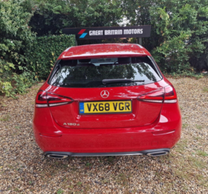 2018 Mercedes-Benz A Class 1.5 A180d Sport (executive) 7g-Dct Euro 6 (s/s) 5dr in Red — image 6