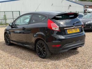 2015 Ford Fiesta 1.0t Ecoboost Titanium X Euro 6 (s/s) 3dr in Black — image 4