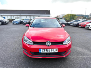 2015 Volkswagen Golf 1.6 Tdi Bluemotion Tech Match DSG Euro 6 (s/s) 5dr in Red — image 4